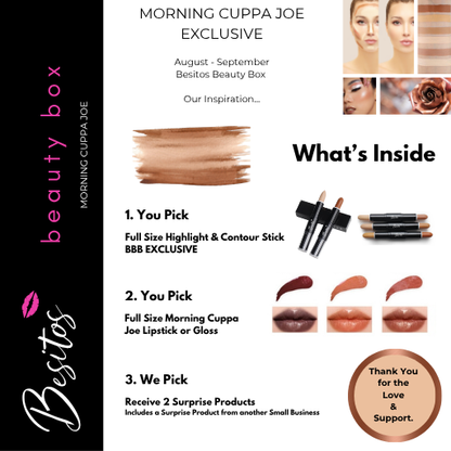 Besitos Beauty Box MORNING CUPPA JOE